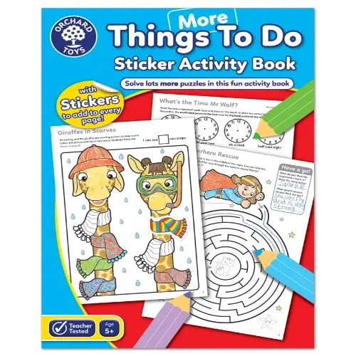 More Things to do Colouring Book